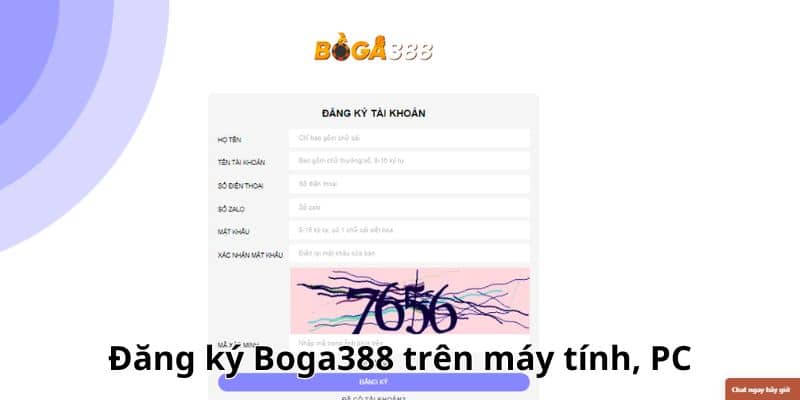 đăng ký boga388